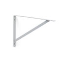 Ver imagem 1 de Kit 6X Suporte Mão Francesa para Prateleira 30 cm Prata