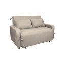 Ver imagem 1 de Sofá Cama Amora Suede Bege B251 – Matrix