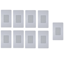 Ver imagem 4 de Kit 9 Balizador Poptem Embutido Branco Spot Iluminador Retangular