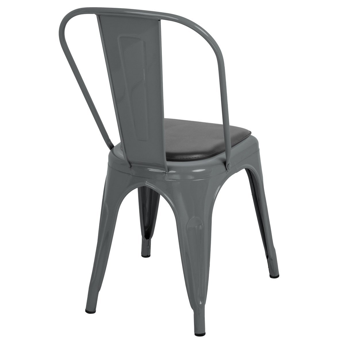 Cadeira Iron Tolix design industrial com almofada - 4