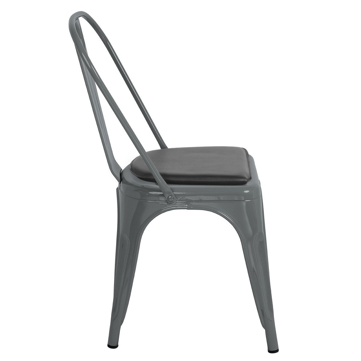 Cadeira Iron Tolix design industrial com almofada - 2