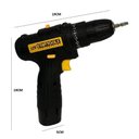 Ver imagem 2 de Parafusadeira Furadeira Doméstico Startools sem Fio Reversível LED 120W Preto Bivolt 12V