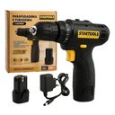 Ver imagem 1 de Parafusadeira Furadeira Doméstico Startools sem Fio Reversível LED 120W Preto Bivolt 12V