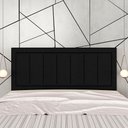 Ver imagem 2 de Cabeceira Estofada para Cama Queen Sevilla Preto- M. Arapongas 06