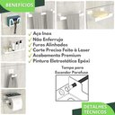 Ver imagem 2 de Kit Acessórios Para Banheiro 7 Peças Branco ELG
