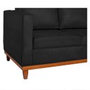 Ver imagem 5 de Sofá 3 Lugares Europa 180 cm Estilo Conforto e Elegância Suede - Doce Sonho Móveis