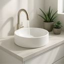 Ver imagem 5 de Cuba para Banheiro Kohler Vox de Sobrepor Redonda 42x42cm Branca| 14800BR-0