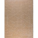 Ver imagem 2 de Tapete Sala Alto Relevo Realce Trama 72 Bege 200x250 Cm 2,00 X 2,50 M