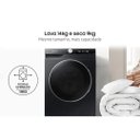 Ver imagem 2 de Lava e Seca Samsung QDrive 14Kg Black Inox 220V WD14TP34DSBFAZ