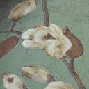 Ver imagem 4 de Papel de Parede Floral Verde Vintage+ Cola Inclusa- Vinilico Lavável