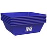 Kit 2 Masseiras Plásticas Multiuso 33x107x107cm 250 Litros Cor:Azul - 5