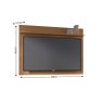 Painel para Tv Suspenso Maia Freijó - Colibri - 2