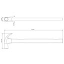 Ver imagem 3 de Martelo de Unha 34 Mm Tramontina com Cabo em Compensado Naval Longo Tramontina