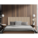 Ver imagem 1 de Cabeceira Painel Modular Paris Tecido Veludo King 200 Cm:bege