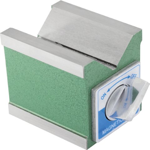 Bloco em V Magnético - Dimensões 95x70x100mm - Capacidade 6-67mm - Modelo Mv-12kg - Btfixo