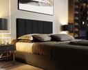 Ver imagem 1 de Cabeceira Imperial Lisa Cama Casal 1.40 Preto