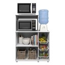 Ver imagem 4 de Armário para Forno e Microondas Multimóveis 2 Portas FG2531 Branco