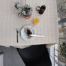 Toalha de Mesa Algodão Cru Luxo Quadrada 1,50x1,50 - 3