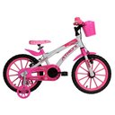 Ver imagem 1 de Bicicleta Aro 16 Feminina - Athor Baby Lux Princess Cesta