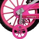 Ver imagem 4 de Bicicleta Aro 16 Feminina - Athor Baby Lux Princess Cesta