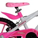 Ver imagem 3 de Bicicleta Aro 16 Feminina - Athor Baby Lux Princess Cesta