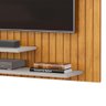 Painel para Tv até 55 Polegadas com Nichos Dj Móveis Ripe Cedro Bali - 8