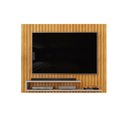 Ver imagem 3 de Painel para Tv até 55 Polegadas com Nichos Dj Móveis Ripe Cedro Bali