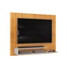 Painel para Tv até 55 Polegadas com Nichos Dj Móveis Ripe Cedro Bali - 4