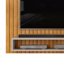 Ver imagem 6 de Painel para Tv até 55 Polegadas com Nichos Dj Móveis Ripe Cedro Bali