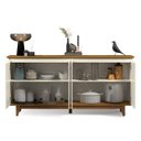 Ver imagem 6 de Buffet / Balcão / Aparador / Bancada Fl 4 Portas Amplo Espaço Interno para Objetos sem Puxadores Ext