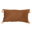 Ver imagem 1 de CAPA DE ALMOFADA RETANGULAR EM SUEDE Almofadas Estilo capa de almofada retangular marrom 50x30