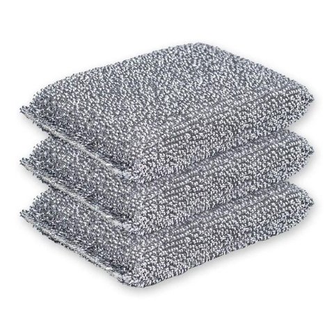 Esponja Diária de Poliester 3 Peças Não Risca