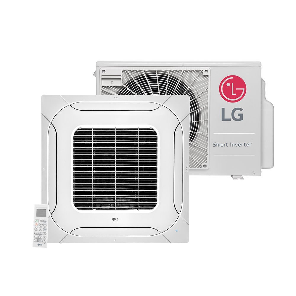 Ar Condicionado Split LG Cassete Inverter 18.000 BTU/h Quente e Frio Monofásico ATNW18GPLP1.ANWZBRZ– - 7