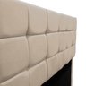 Cabeceira Cama Box Estofada King 195 Cm Ananda Suede:bege - 7