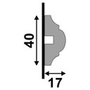 Ver imagem 4 de Moldura Rodameio Poliestireno 4cm Santa Luzia 465 - 2,4 Metros
