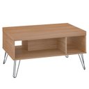 Ver imagem 1 de Mesa de Centro Sala de Estar 91 Cm 4215 Carvalho Arly