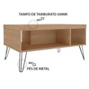 Ver imagem 4 de Mesa de Centro Sala de Estar 91 Cm 4215 Carvalho Arly