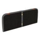 Ver imagem 7 de Cabeceira Painel Orgânico Cama Box Casal Padrão Flay 140cm Dobrável Bouclé Cinza Escuro - Desk Desig