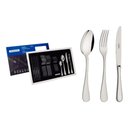 Ver imagem 1 de Faqueiro Tramontina Classic Aço Inox com Facas de Mesa Forjadas 24 Peças