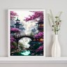 Quadro Decorativo Paisagem do Japão 24x18cm - com Vidro:madeira Branca - 2