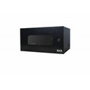 Ver imagem 1 de Mini Rack 05u X 19p 350mm Visor Acrilico C 2 Chaves Preto Ma