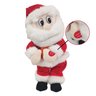 Papai Noel Dançante Divertido Boneco Decoração Toca Musica Natal Enfeite - 9