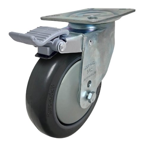 Rodízio Giratório com Base 125 Kilos GLRON 512 BPKC - 111674 - ROD-CAR
