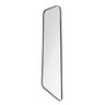 Espelho Grande Corpo Inteiro Geométrico C/ Moldura em Couro 3cm 170x70cm - Mod. Tetris Preto - 4