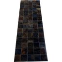 Ver imagem 1 de Tapete de Couro Marrom Exótico Escuro 0,50x1,50 Placa 10