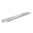Ver imagem 1 de Prateleira Suporte Duplo para Banheiro Escovado Grega Aço Inox 40cm