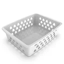 Ver imagem 1 de Cesto Multiuso Branco 29 X19x 8 Solrac