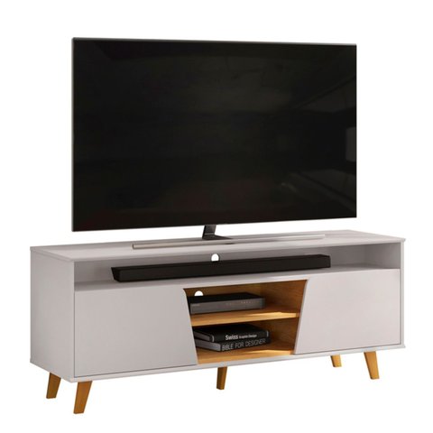 Rack Bancada de Tv 60 Pol 150cm Elaine D04 Cedro/bali - Mpozenato