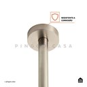 Ver imagem 3 de Torneira de Teto Misturador Monocomando para Banheiro Tarumã Pingoo.casa - Prata Escovado