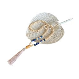 Leque Abano de Palha Decorativo 30x20cm - 3